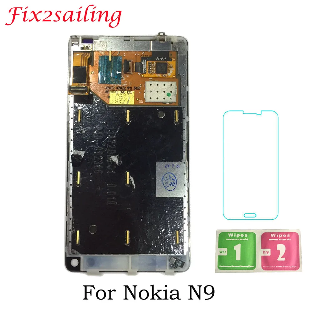 Высокое качество 3 9 &quotЖК-дисплей S для NOKIA N9 ЖК-дисплей Дисплей Сенсорный экран