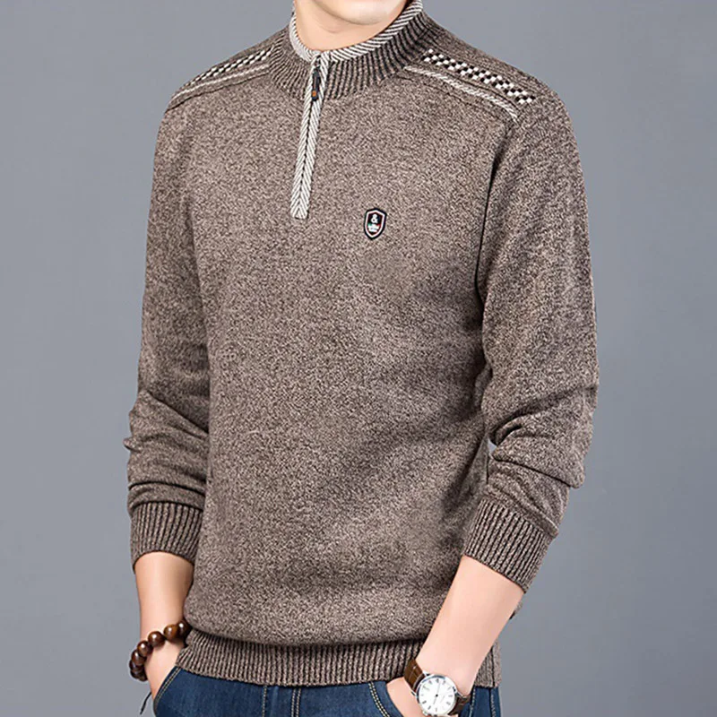 Мужской Рождественский свитер зима 2018 Длинные пуловеры вязаная одежда 241 |