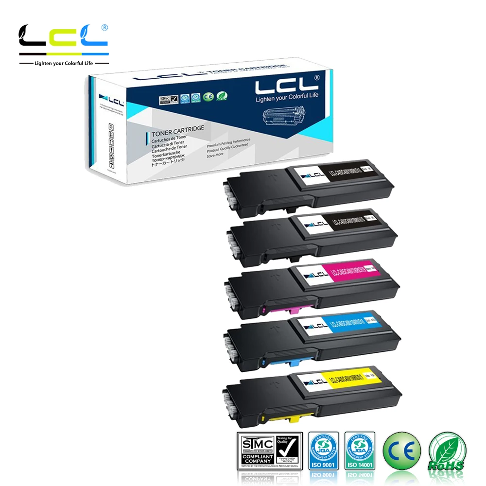 

LCL 106R03512-106R03515 1pk kcmy тонер-картридж совместимый для Xerox Versalink C400 C400V C400N C400DN C405 C405V C405N