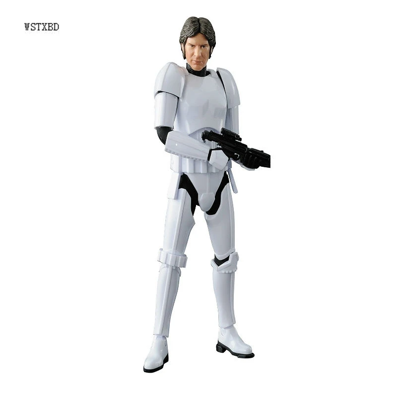 WSTXBD Оригинальные BANDAI Звездные войны 1/12 масштаб Han Solo ПВХ фигурка Модель Детские