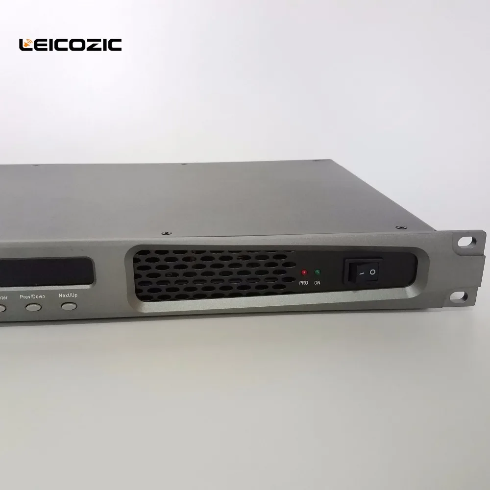 Усилитель мощности Leicozic 500 Вт Профессиональный усилитель 1U для сценического