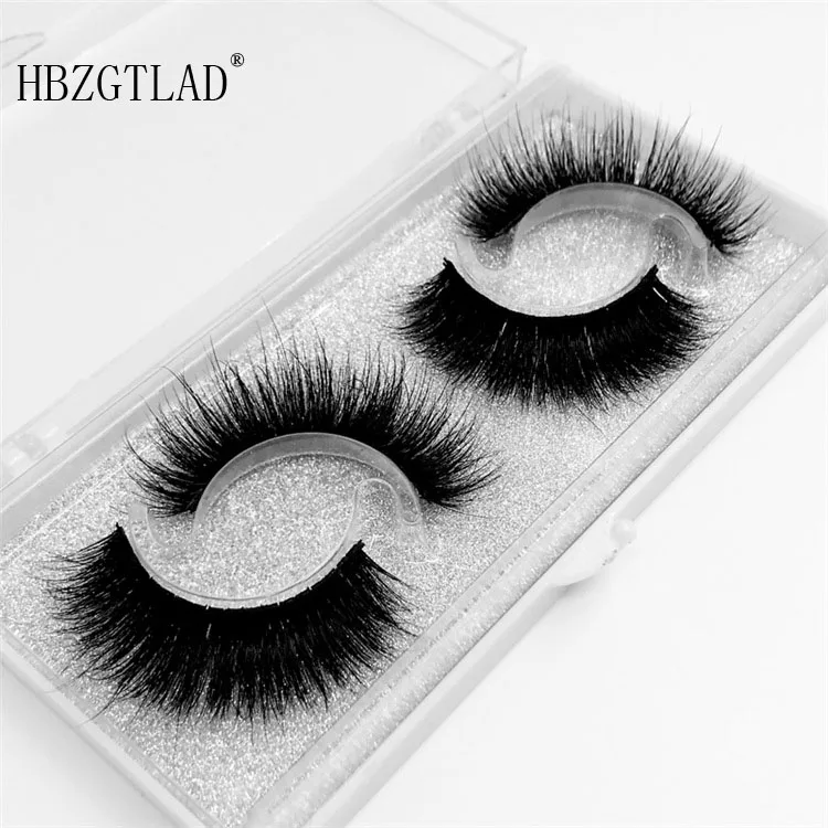 

2 pairs Mink Lashes 3D Mink Eyelashes 100% Cruelty free Lashes Handmade Reusable Natural Eyelashes Popular False Lashes Makeup