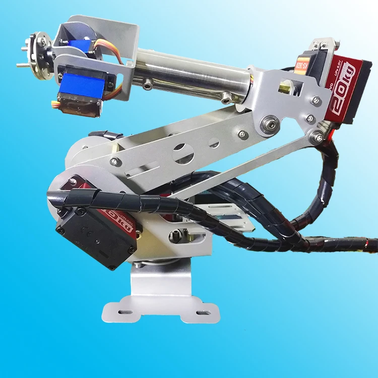 Полностью Собранный робот Arduino 6 DOF Роботизированная рука полное качество цифровой сервопривод