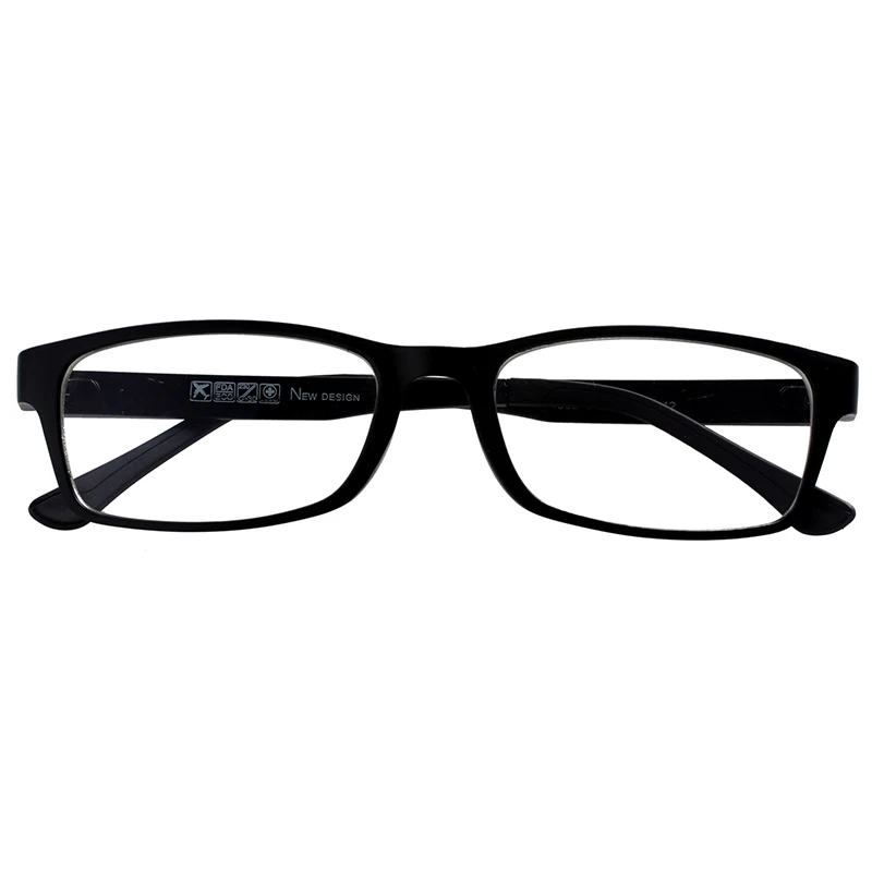 Matt Black 1x рецепт очки для близоруких мужские женские полный обод Мода Близорукость очки-0,5-6,0 объектив офис праздник 6 цветов очки - Цвет оправы: Matt Black