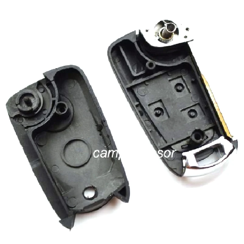 KEYECU Новый Складной Дистанционный чехол для ключей Fob 3B Opel Vauxhall Vectra Meriva Tigra Signum Astra