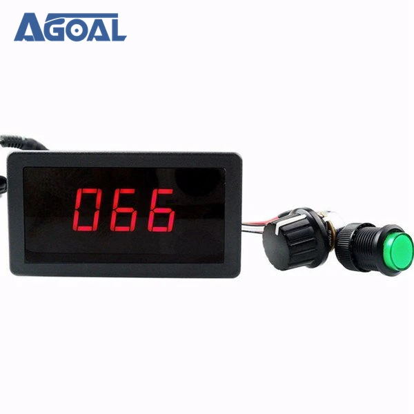 

PWM Motor Speed Controller Digital Display DC 6-30V 12V 24V Max 8A Free Shipping