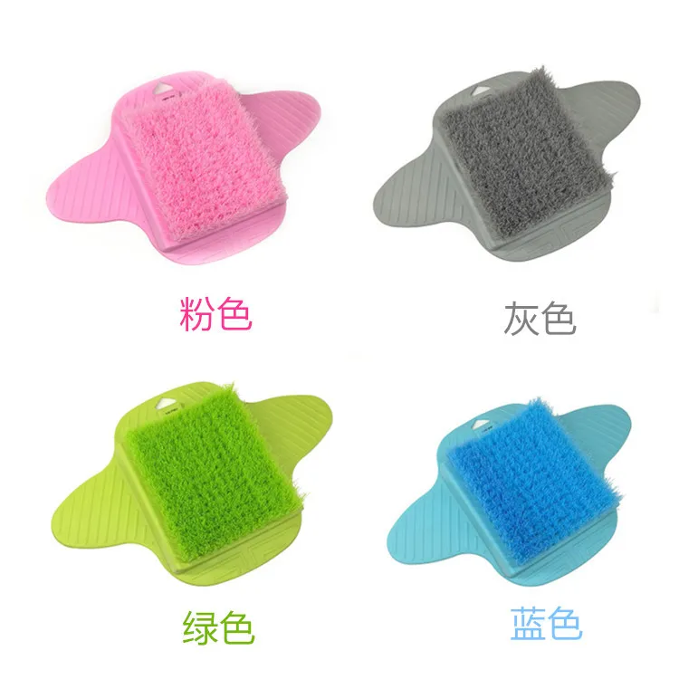 

Foot brush lame dead feet cleaner skin exfoliation suspender suction cup soft hair foot care massage brush foot cleaning tool