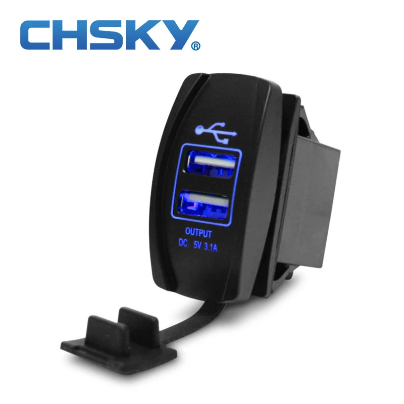 Новое поступление 2016 водонепроницаемое зарядное устройство CHSKY с двумя USB