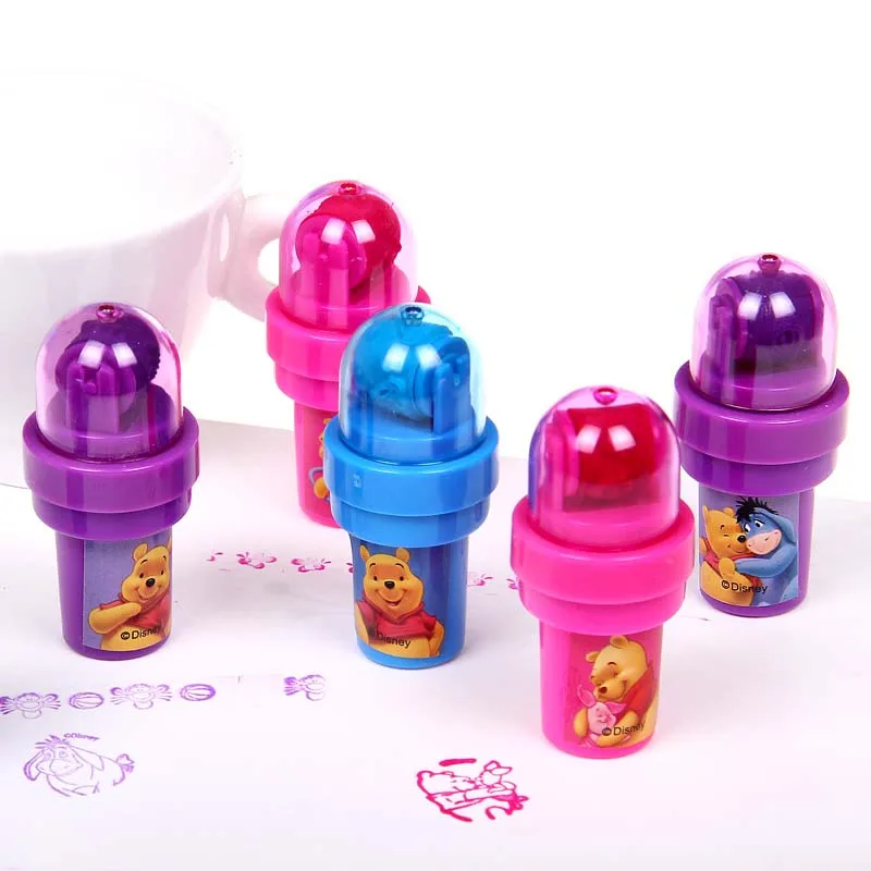 3 шт. двойная головка принцессы прокрутки стэмперы дети мультфильм штамп