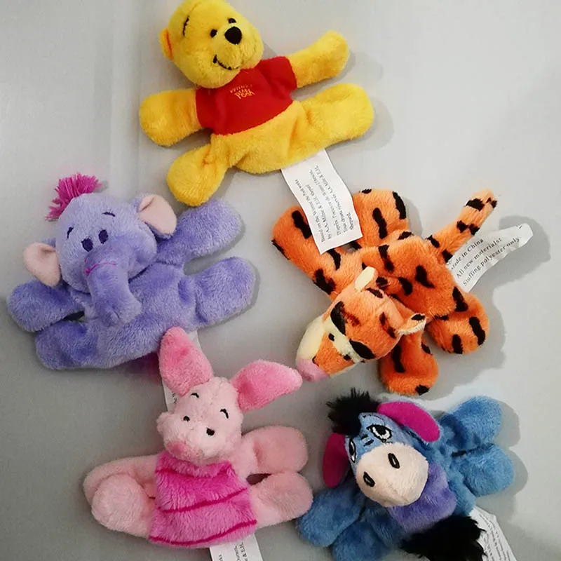 5 шт. Eeyore Donkey Tigger Bear Piglet Pig Heffalump мягкие плюшевые животные магниты на холодильник