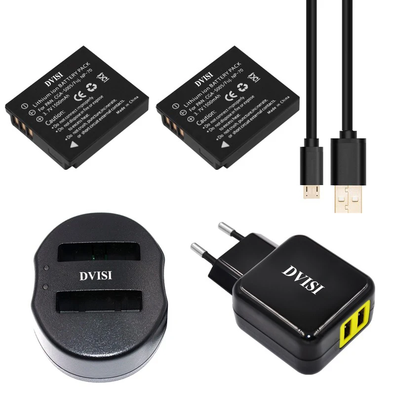 

2 шт., аккумуляторные батарейки с USB-портом