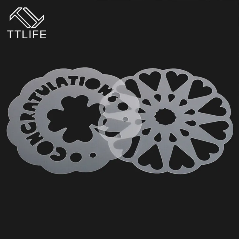 TTLIFE новые инструменты для украшения тортов полипропиленовый кофе Фантазийная