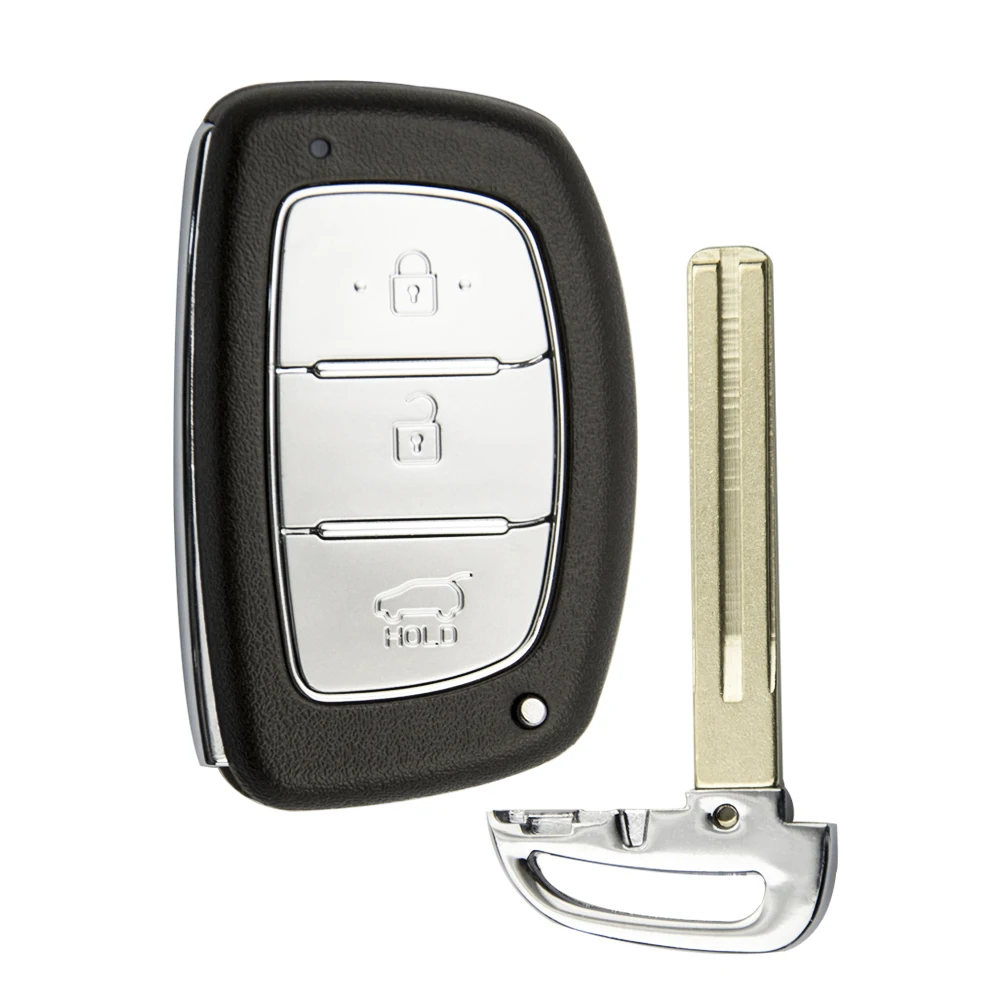 OkeyTech 433 МГц PCF7945 чип 3 Кнопка флип складной автомобиль Smart вставьте лезвие
