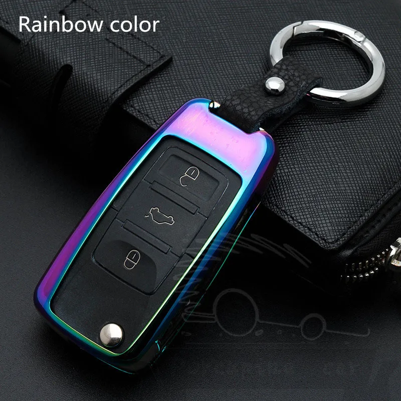 Чехол для ключа из цинкового сплава с 3 кнопками дистанционного управления чехол