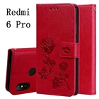 Чехол-книжка для Xiaomi Redmi 6 Pro, Redmi 6A, 6 A, A6, кожа