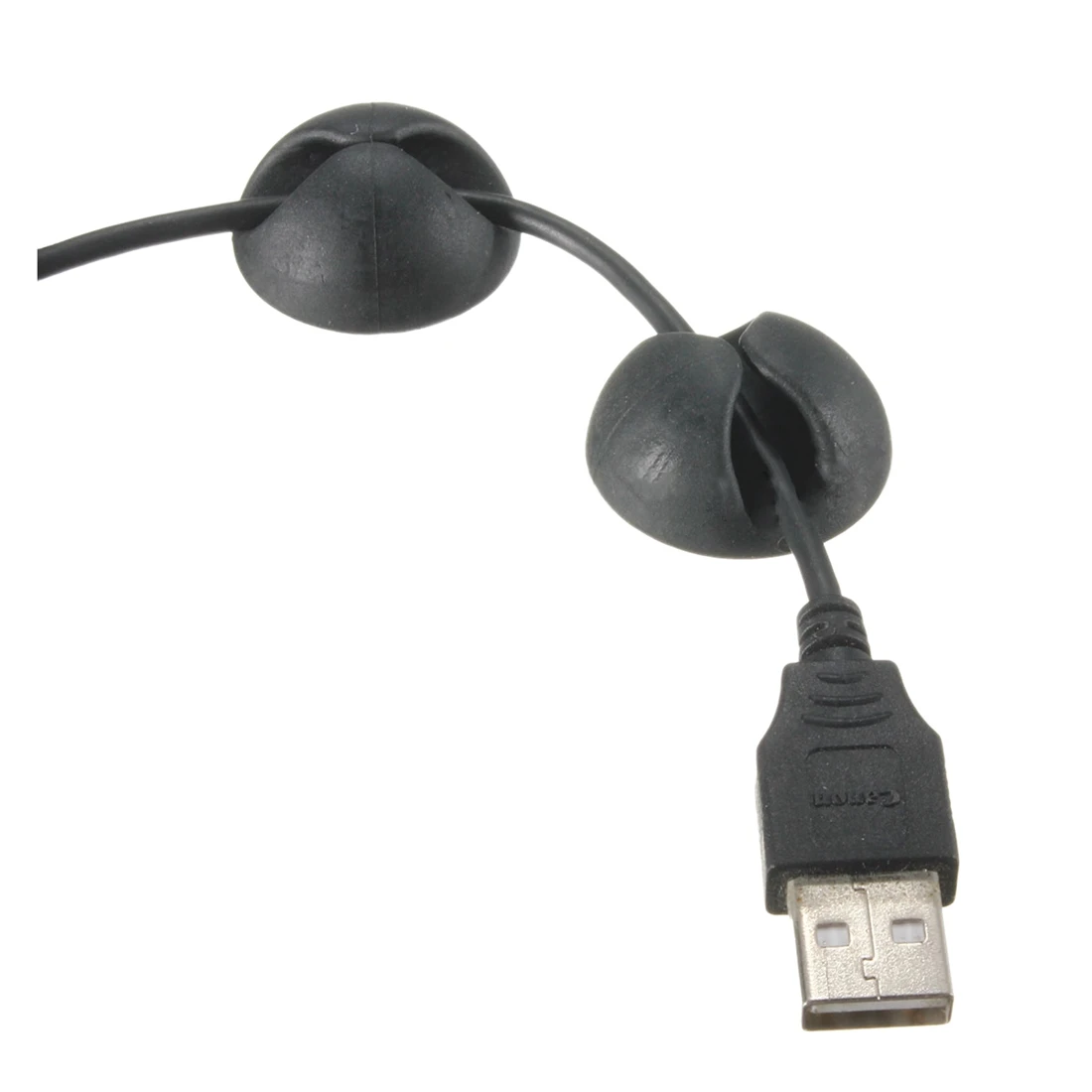 Лучшие предложения 12 шт. зажимы для проводов USB зарядное устройство линия