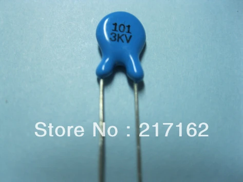 1000 шт. керамические дисковые конденсатор 3000 В 3KV 101pf 100pf 0.1nf 0.0001 мкФ горячая