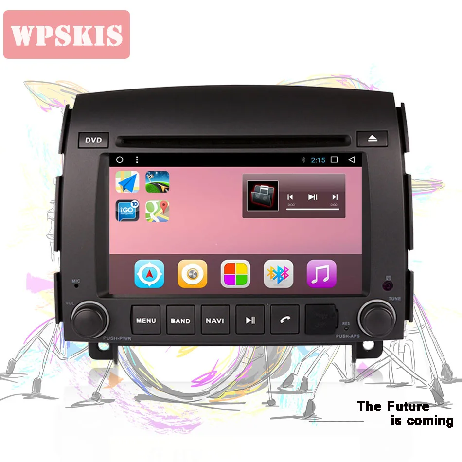 2Din автомобильный GPS dvd плеер Android 9 0 для Hyundai sonata NF 2004 2005 2006 2007 2008 Радио RDS 4 + 64 Гб BT