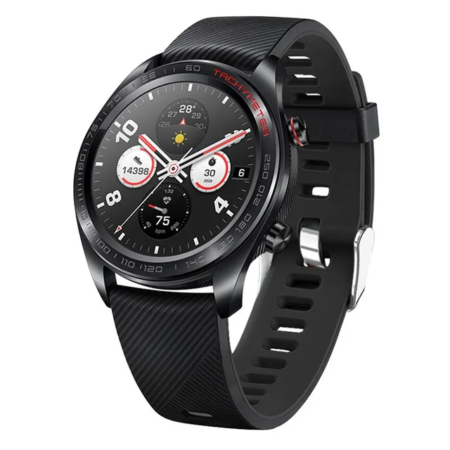 Black For HonorMagic Силиконовый ремешок для huawei Watch GT Band спортивный ремешок для huawei Honor watch Magic/Ticwatch pro браслет полосы M7 - Цвет: Black For HonorMagic