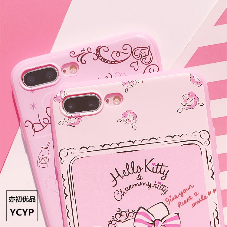 Для iphone XS Max милый Cardcaptor Sakura задний Чехол+ пленка для экрана из закаленного стекла, Девушка Мягкий чехол для iphone X XR 6 7 8plus