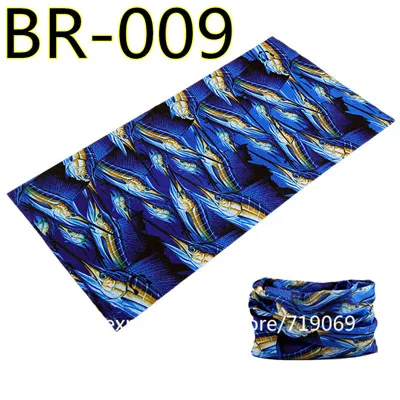 BR001-037, новейшая модель, бесшовная бандана для рыбалки, пешего туризма, велоспорта, волшебный шарф, много солнцезащитных шарфов для женщин и мужчин, маска бандана
