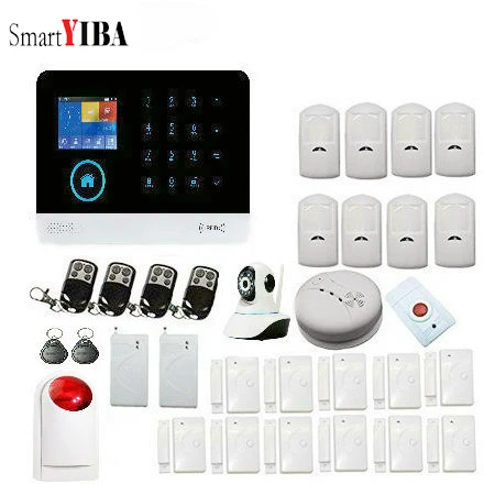 SmartYIBA домашняя система охранной сигнализации беспроводная Wi Fi управление через
