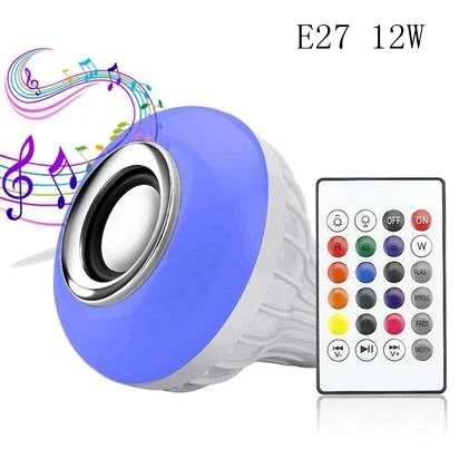 E27 12W 110 В 220 В E27 RGB светодиодный светильник 5 Вт 10 Вт 15 Вт RGB лампада сменная цветная светодиодная лампа RGBW с ИК-пультом дистанционного управления+ режим памяти - Испускаемый цвет: E27 12W