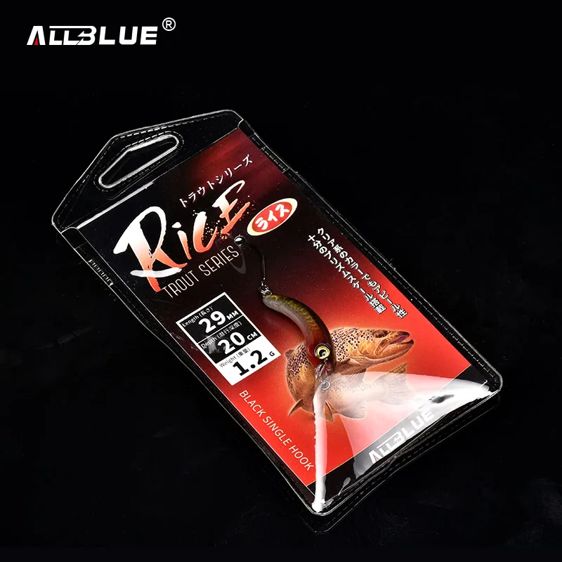 ALLBLUE 1 2 г 29 мм мини кренкбейт Воблер для риса искусственная жесткая рыболовная