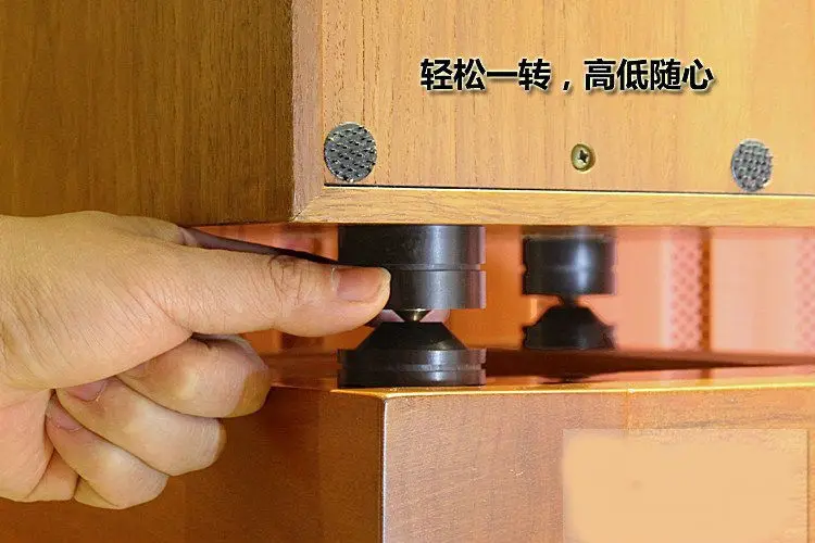 1 шт. KT3 черное дерево акустический шок медные шипы HIFI динамик усилитель ножки| |