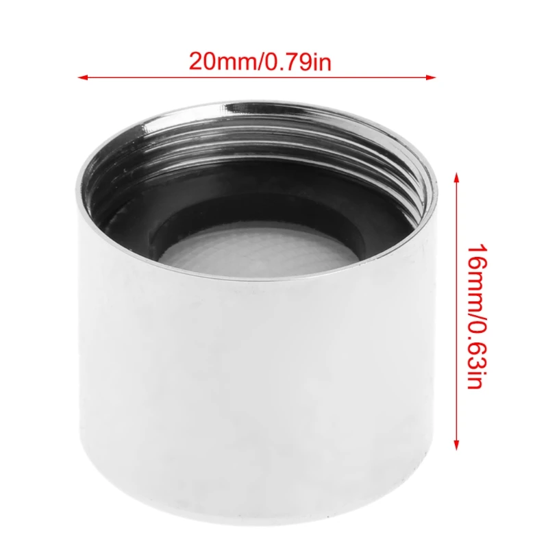 

16x20mm Kitchen Basin Faucet Aerator Stainless Steel Water Saving Tap Filter Mar28