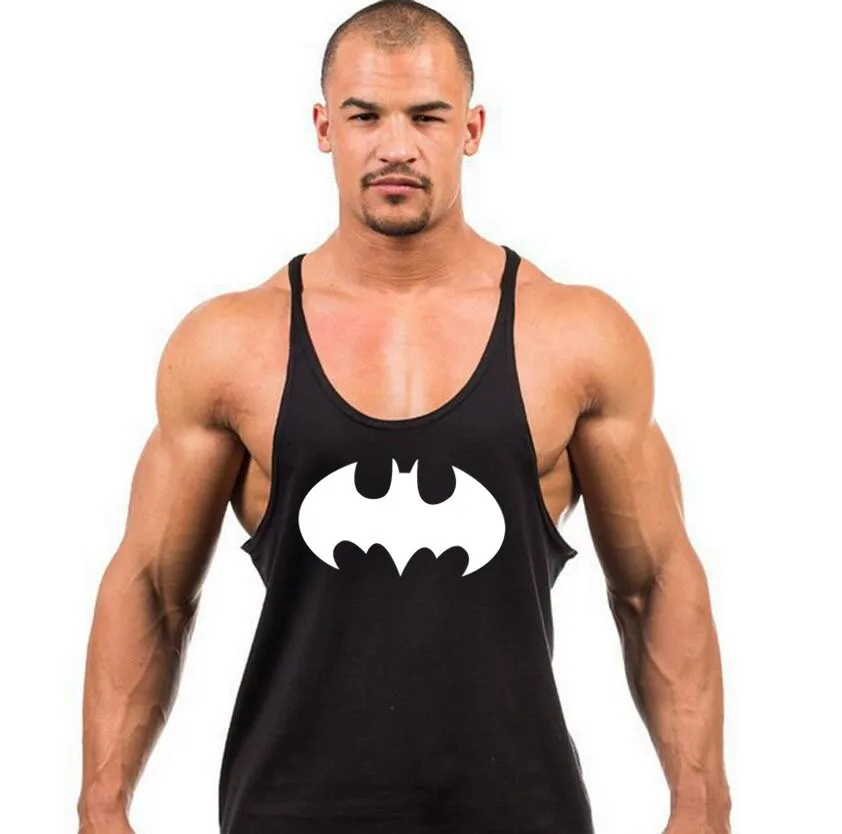 Профессиональная мужская майка без рукавов для тренажерных залов фитнеса