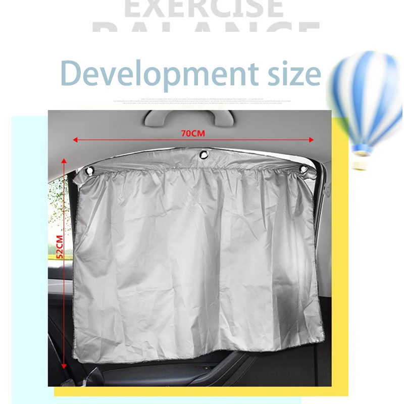 2 шт. автомобильные складные занавески на боковое окно солнцезащитные шторы с