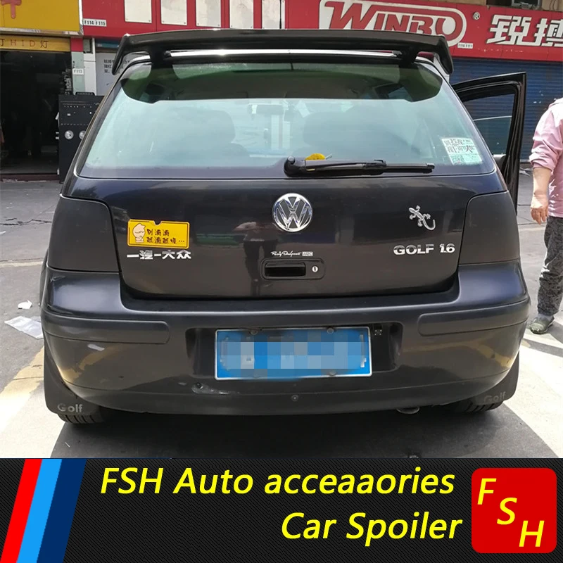 Для MK4 Golf 4 Спойлер ABS Материал заднее крыло автомобиля unpaint цвет VW Golf задний спойлер для Volkswagen Golf спойлер 2004-2008