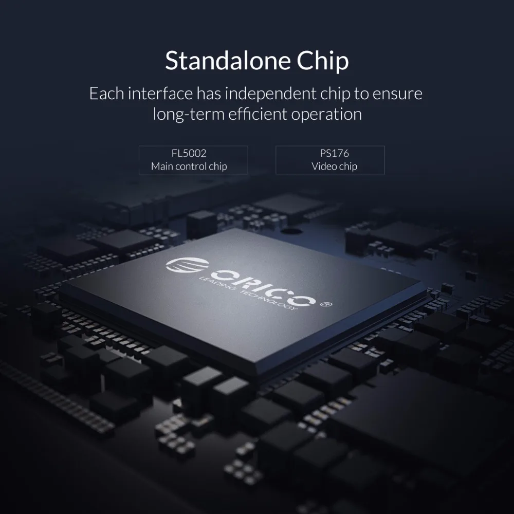ORICO USB-C концентратор type-C для HDMI USB 3,0 адаптер для MacBook samsung Galaxy huawei mate 20 P20 Pro Высокоскоростной USB 3,0 концентратор type C