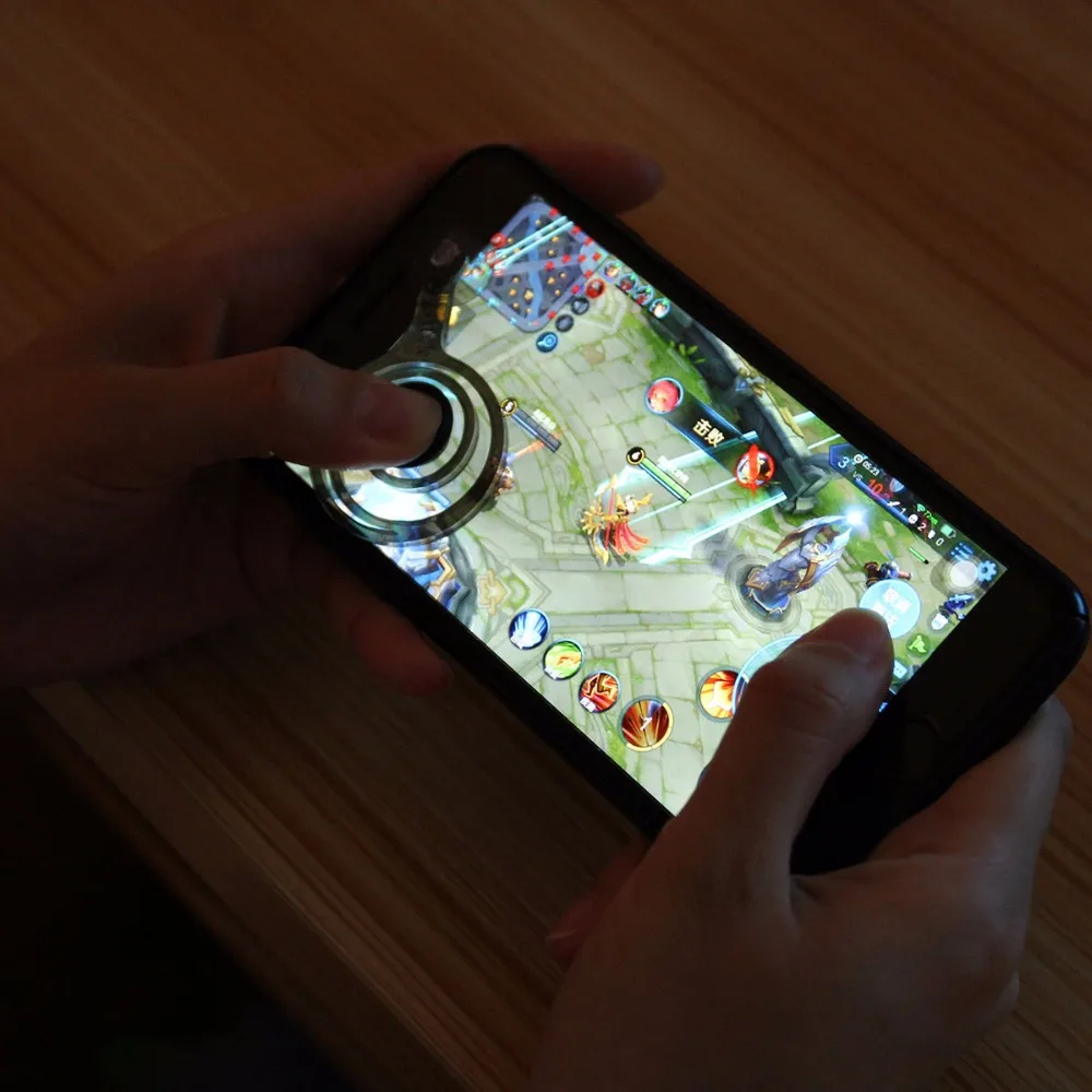 2 шт./компл. мини джойстик для Android iPhone iPad мобильный телефон сенсорный экран