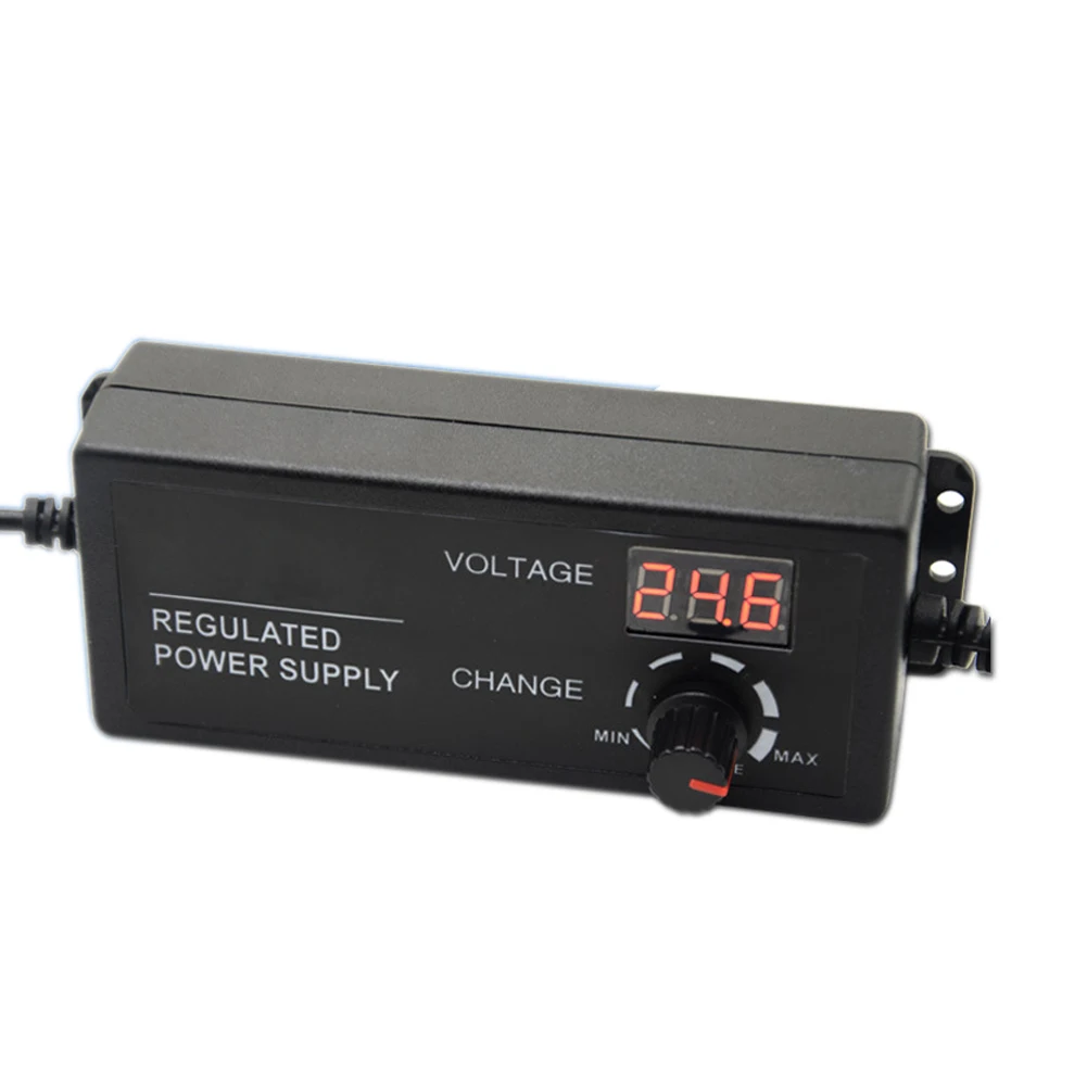 Новый Регулируемый адаптер питания переменного/постоянного тока 3-12 В 5 А