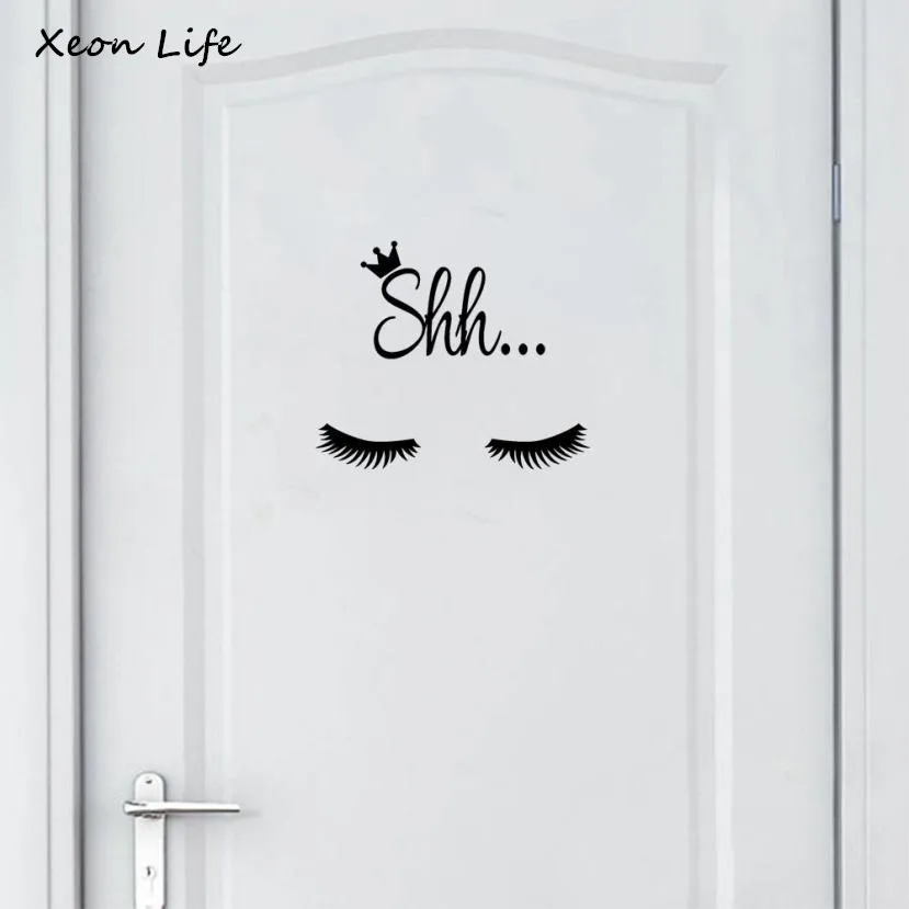 Бровей Съемный wall Art Виниловые наклейки для дома Комнаты Настенный декор