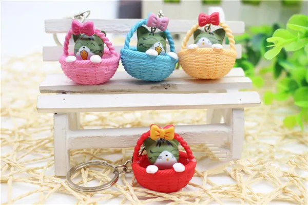 4 шт./лот разные цвета в произвольном порядке мультфильм Симпатичная корзина