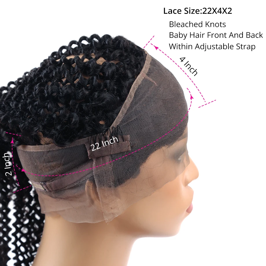 360 фронтальные с пучками кудрявые бразильские Remy человеческие волосы уток