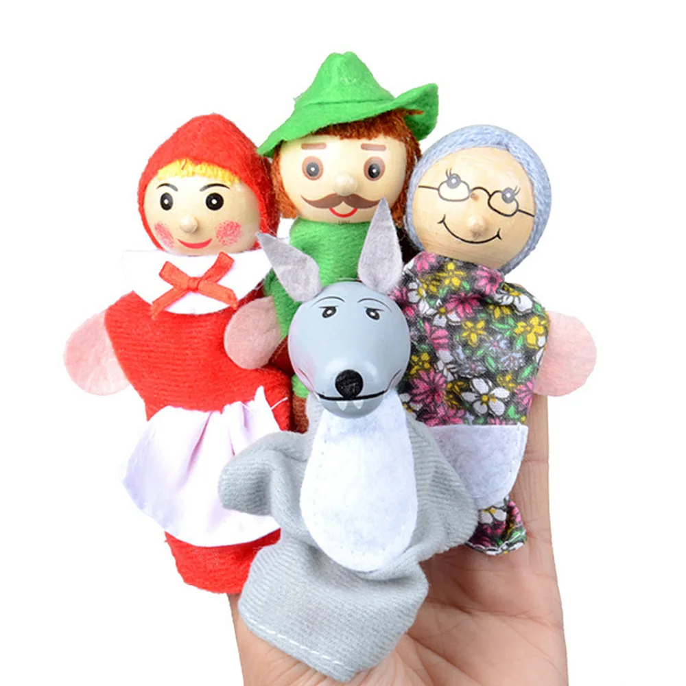 Puppets props children Toys for game gift animal baby monkey dog characters finger soft theater show boys | Игрушки и хобби