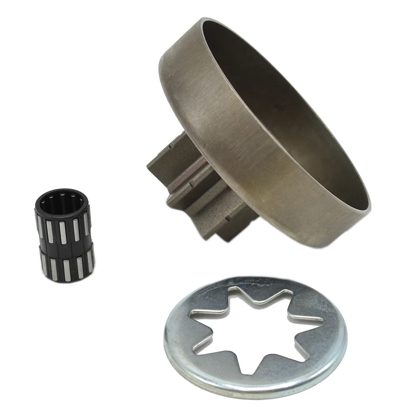 3/8 &quot7 T клатч цепь барабана диск шпоночная Звездочка игольчатый подшипник