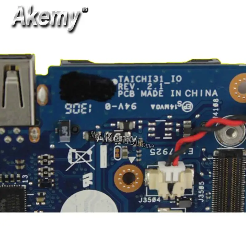 Для For Asus TAICHI31 REV: 2 0 аудио кард ридер USB плата 69N0NWB10C01 100% тестирование Быстрая