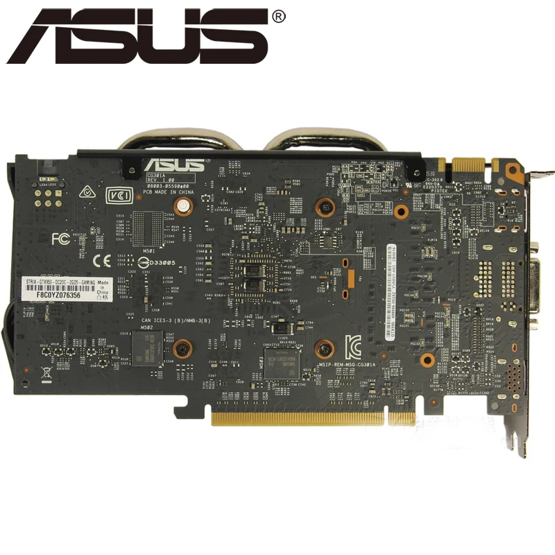 Видеокарта ASUS, оригинальная Видеокарта GTX 950, 2 Гб, 128 бит, GDDR5, видеокарты для видеокарт nVIDIA, VGA, Geforce GTX950, Hdmi, Dvi, используется для игр