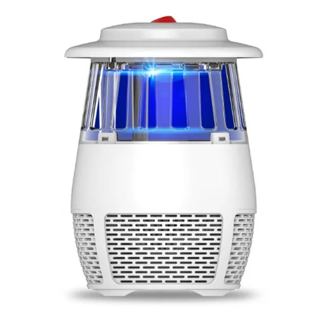 Белый USB Mosquito Killer Фотокатализ немой домашний светодиодный жучок ловушка для насекомых Zapper ловушка безлучевая электрическая москитная убийца лампа Прямая поставка - Цвет: Белый