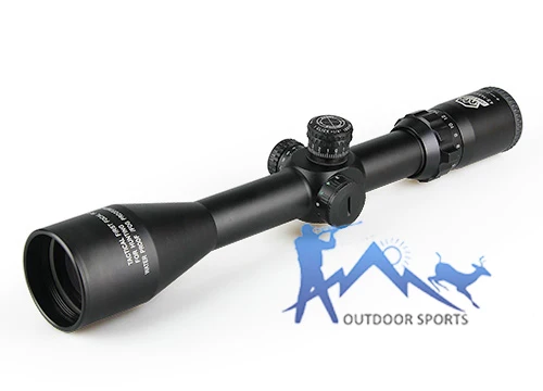 Canis Latrans оптические прицелы Страйкбольное ружье Тактический 3 12X40 Mid Dot прицел для