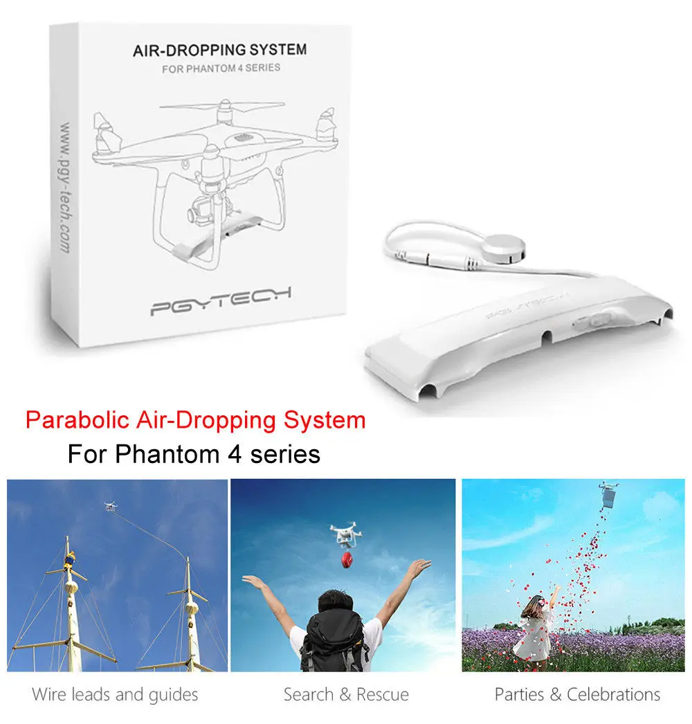 Система сброса воздуха рыболовная приманка Свадебный Метатель для DJI Phantom 4 4P 4A