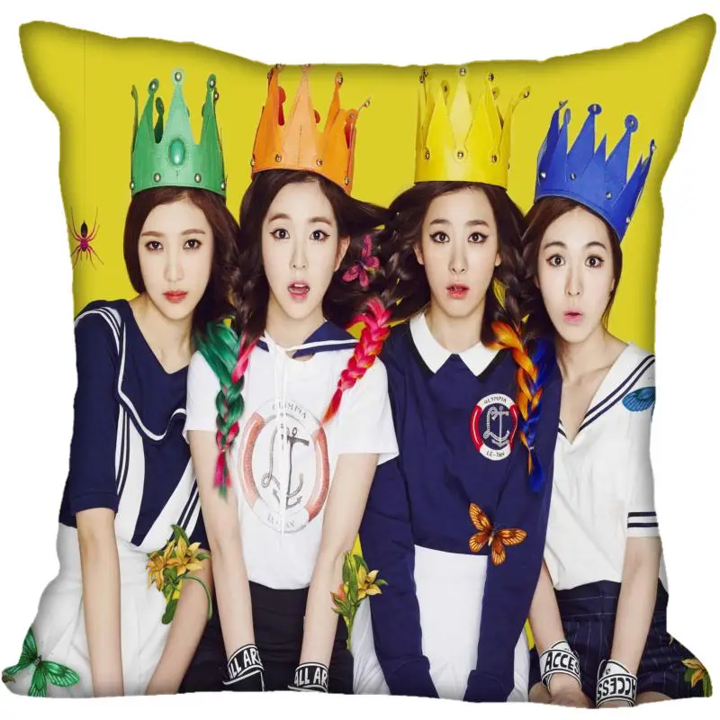 17 Пользовательский Kpop красный бархатные наволочки печатной площади Шелковый наволочка домашняя декоративная молния атласные наволочки(одна сторона - Цвет: 17