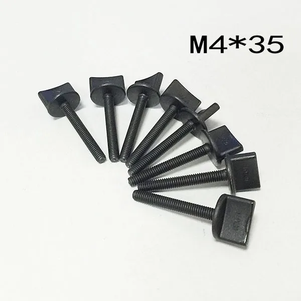 10 шт. нейлоновые винты M4 черный пластиковый винт RC аксессуары