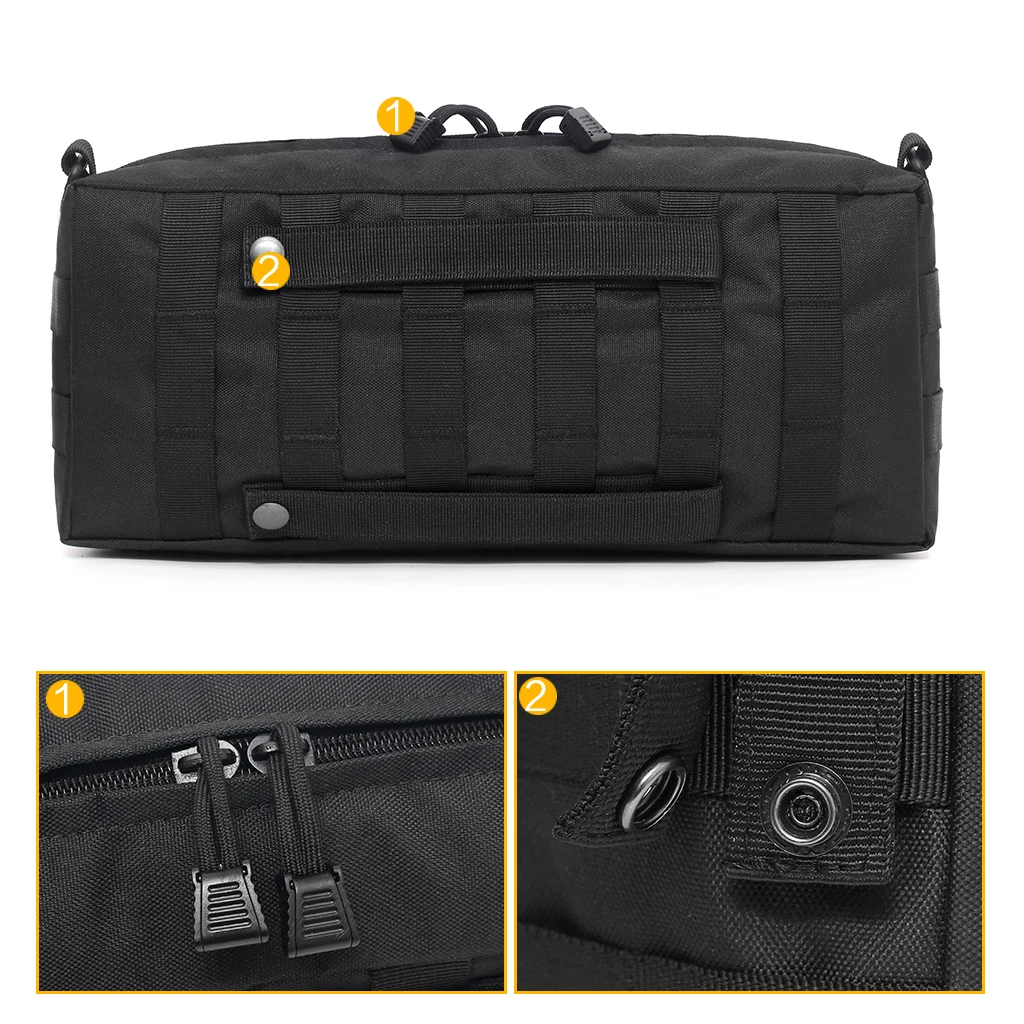 Тактическая охотничья поясная Сумка MOLLE для мужчин универсальная 3 сторонняя