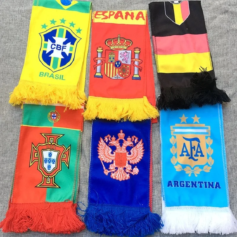Россия Футбол футбольный болельщик Болельщицы шарф Бразилия Аргентина